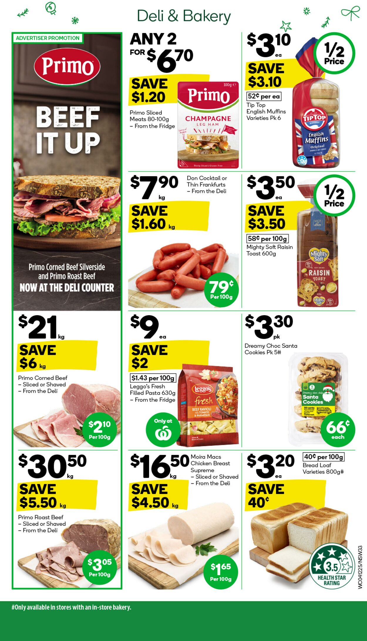 Catalogue Woolworths 04.12.2024 - 10.12.2024