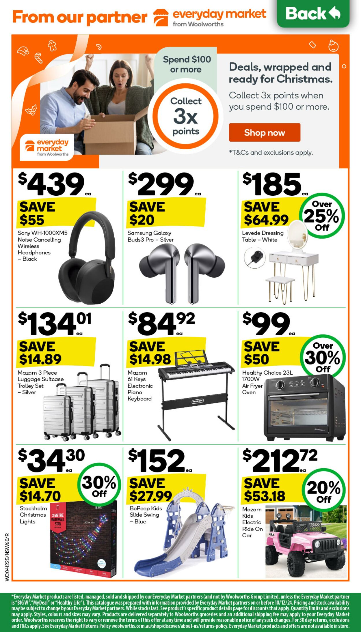 Catalogue Woolworths 04.12.2024 - 10.12.2024