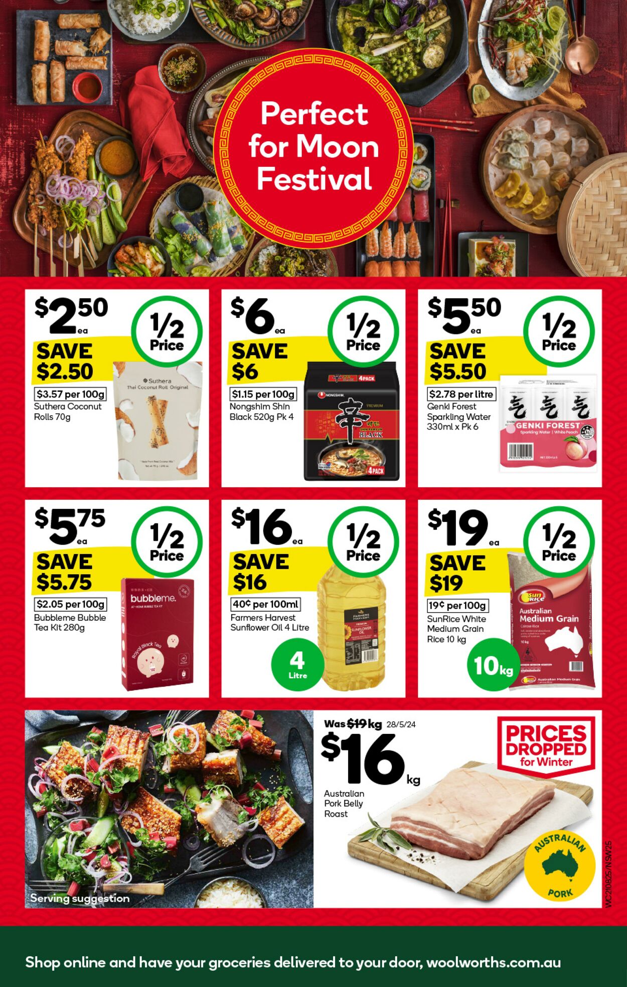 Catalogue Woolworths 21.08.2024 - 27.08.2024