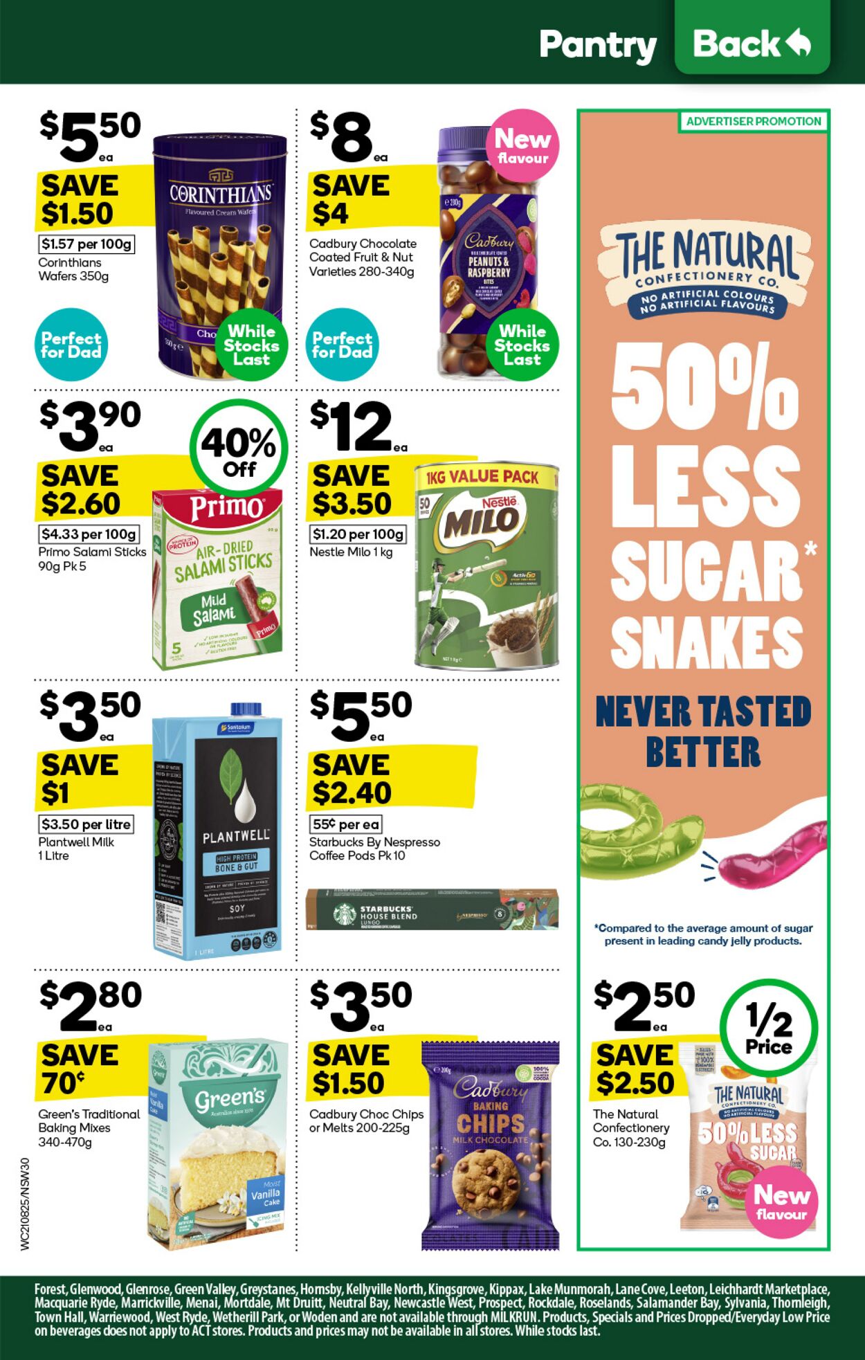 Catalogue Woolworths 21.08.2024 - 27.08.2024