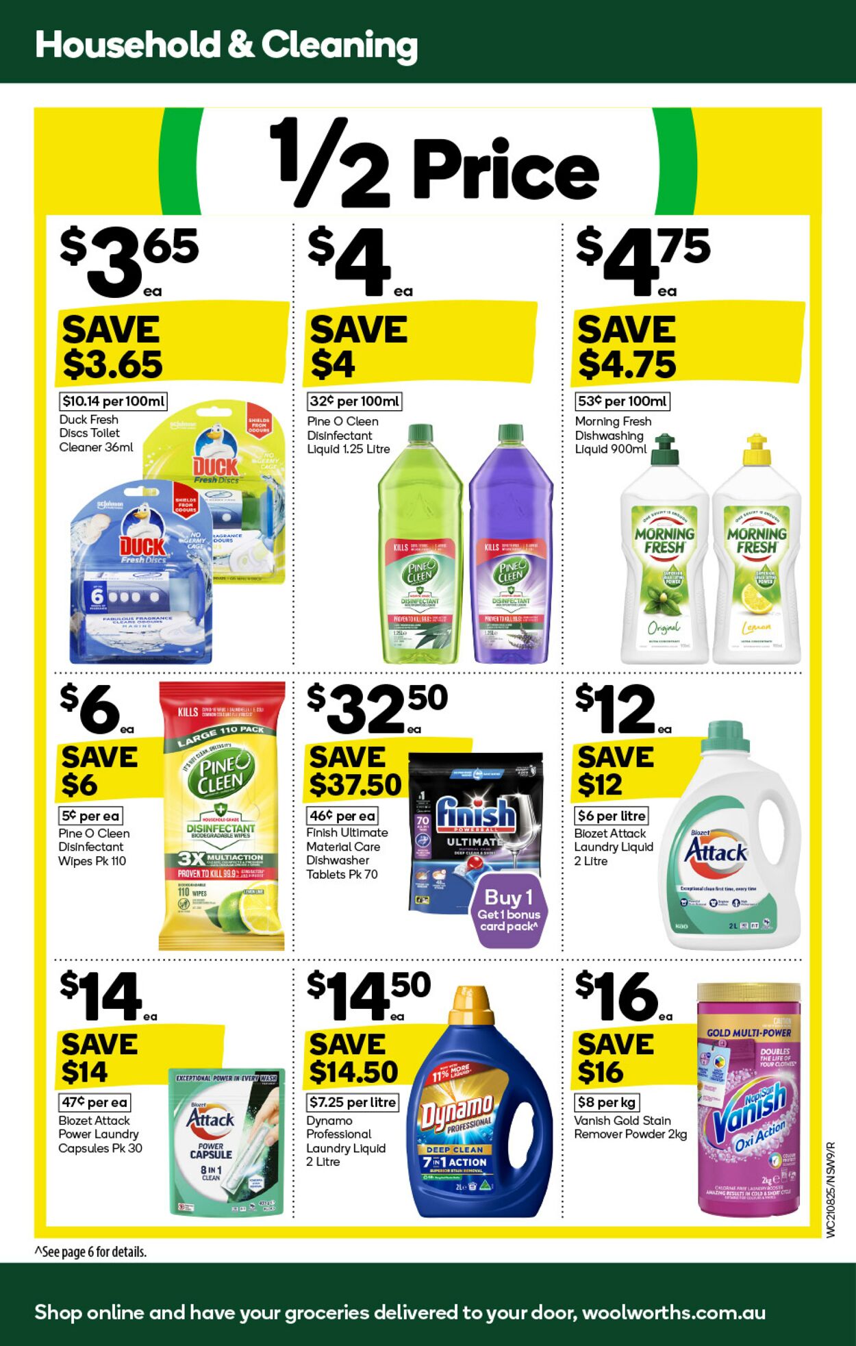 Catalogue Woolworths 21.08.2024 - 27.08.2024