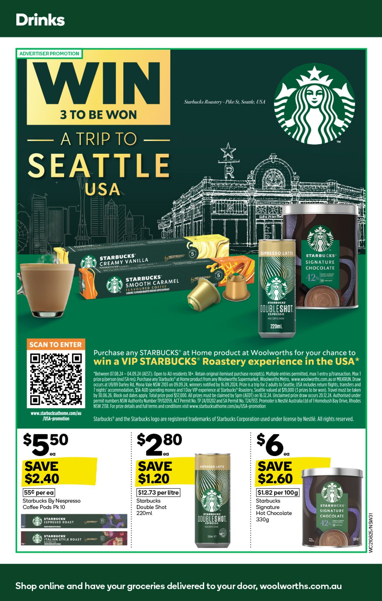 Catalogue Woolworths 21.08.2024 - 27.08.2024