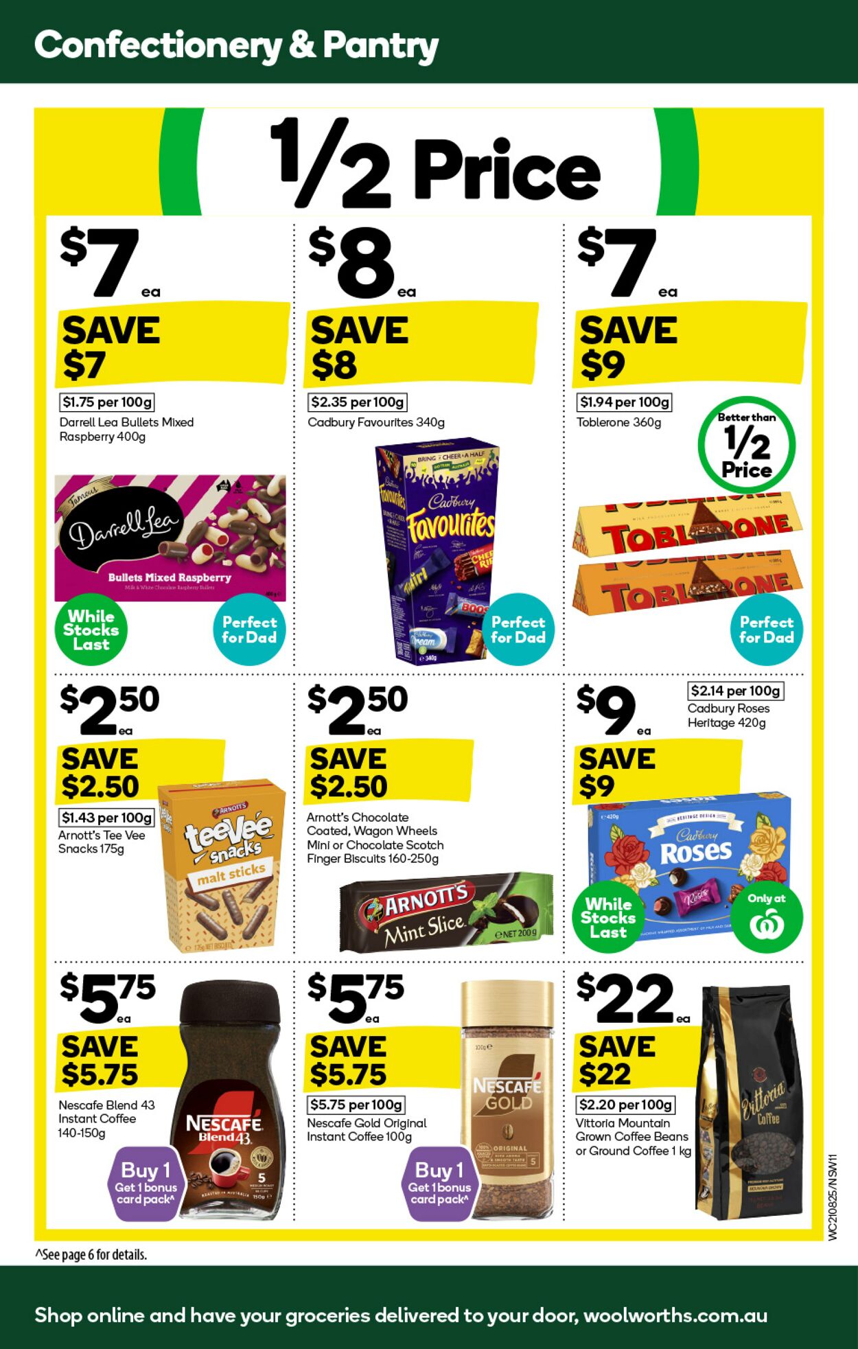 Catalogue Woolworths 21.08.2024 - 27.08.2024