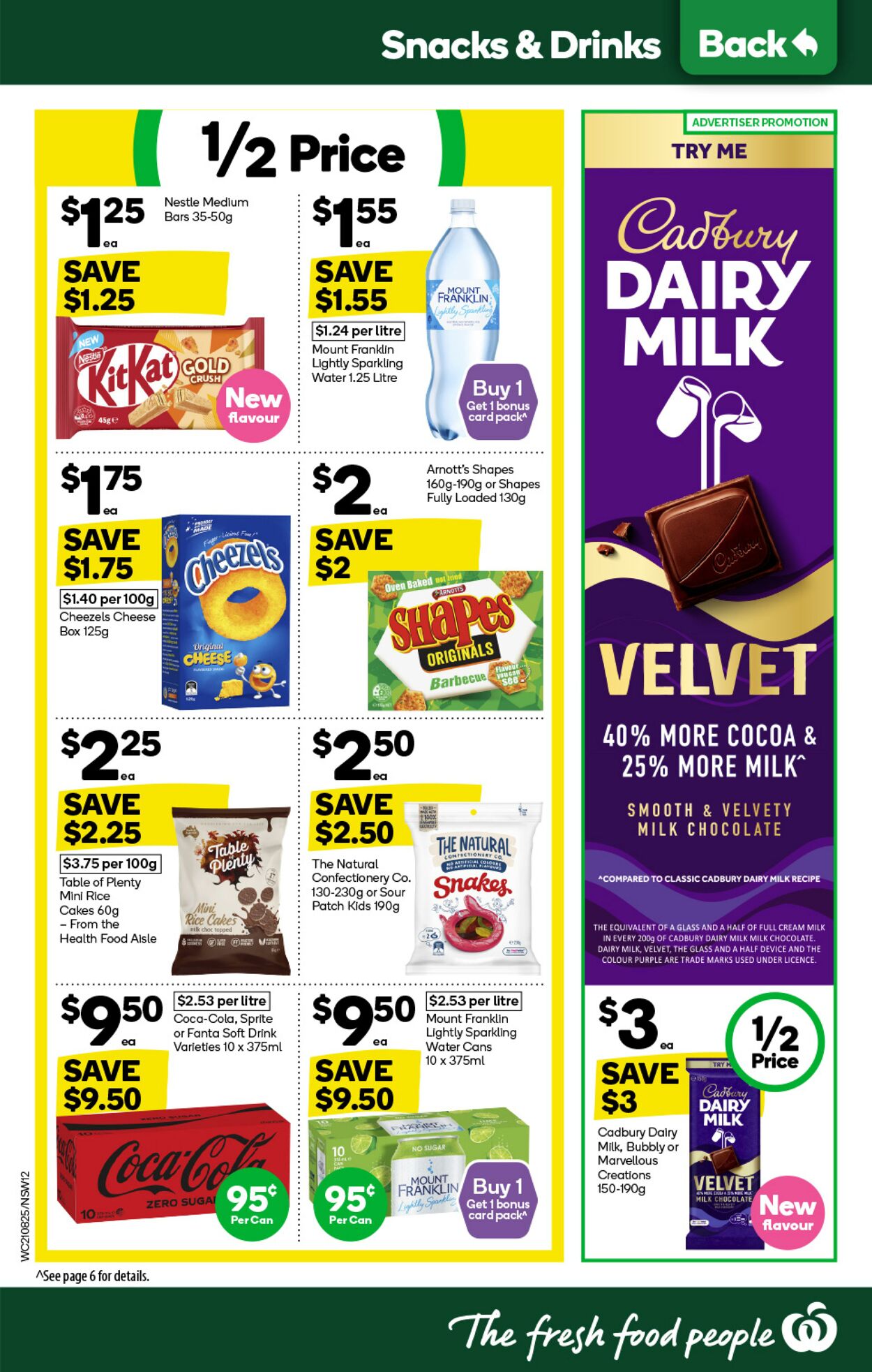 Catalogue Woolworths 21.08.2024 - 27.08.2024
