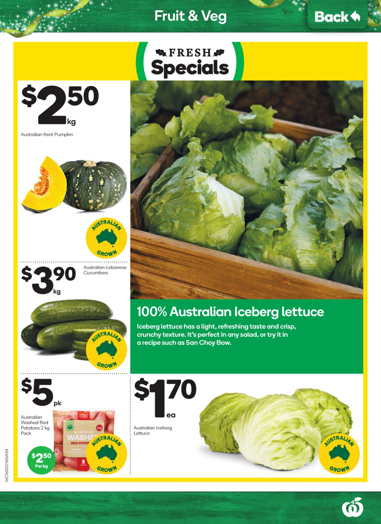 Catalogue Woolworths 16.11.2022 - 22.11.2022