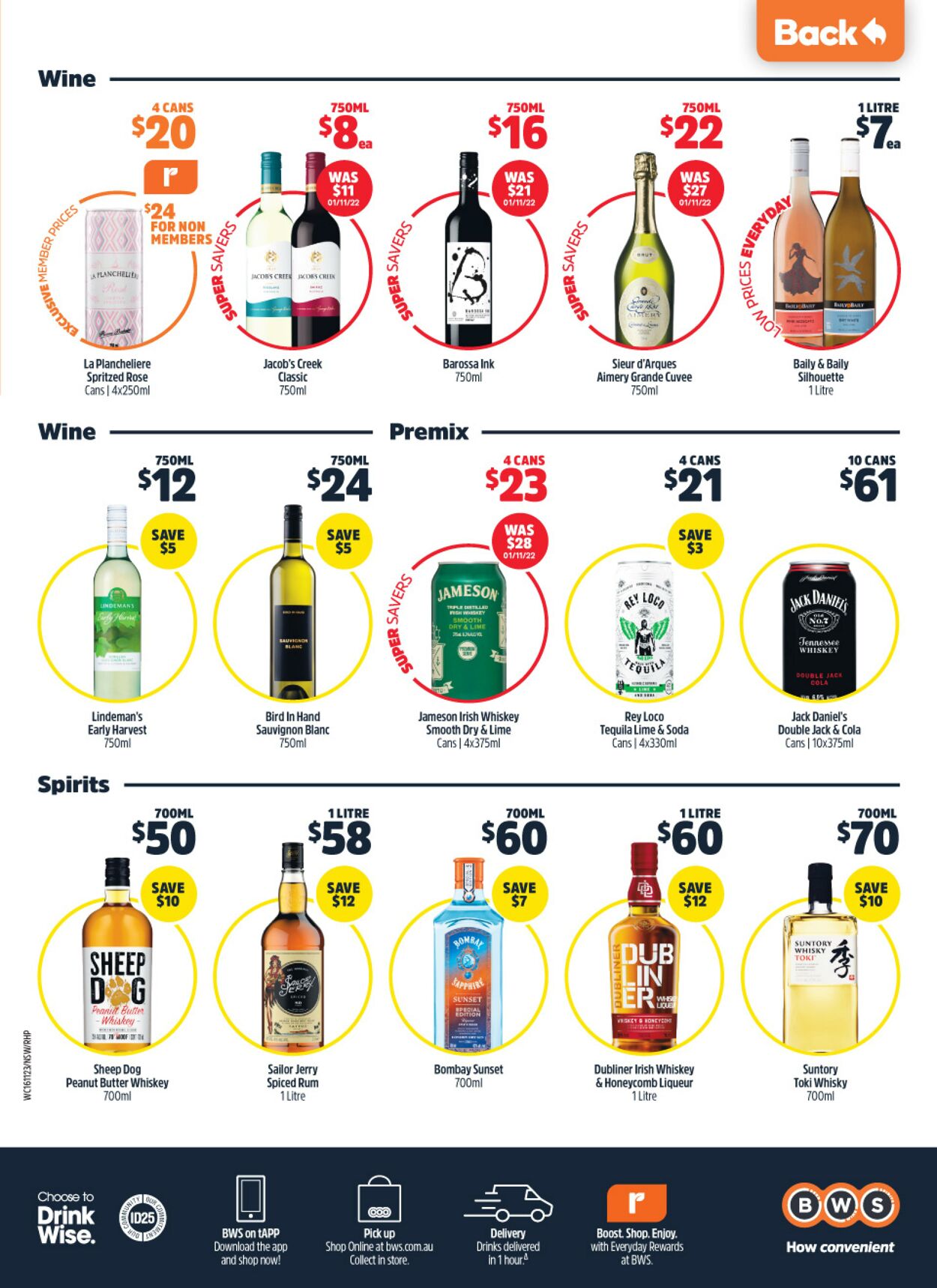 Catalogue Woolworths 16.11.2022 - 22.11.2022