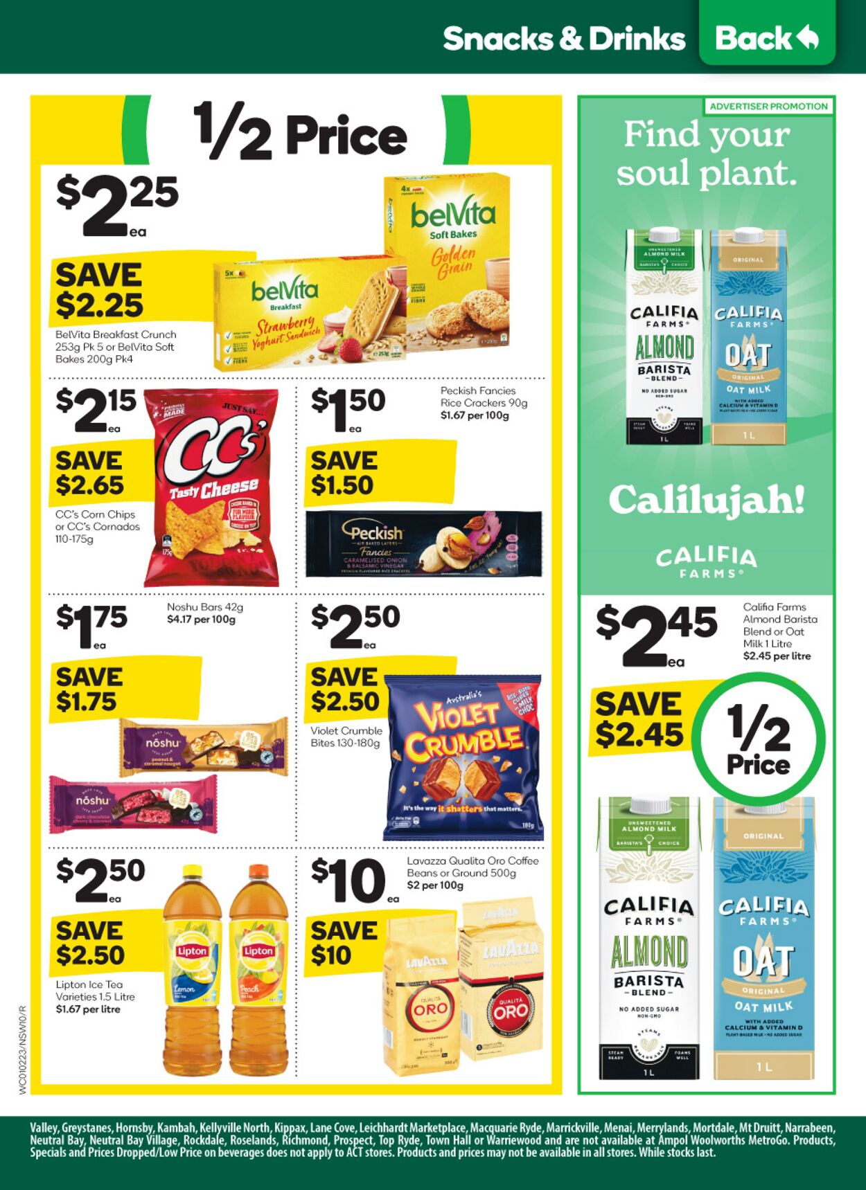 Catalogue Woolworths 01.02.2023 - 07.02.2023