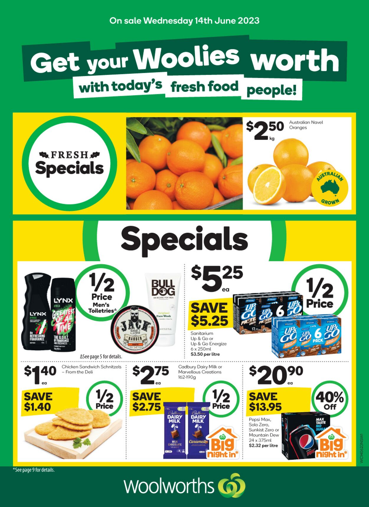 Catalogue Woolworths 14.06.2023 - 20.06.2023