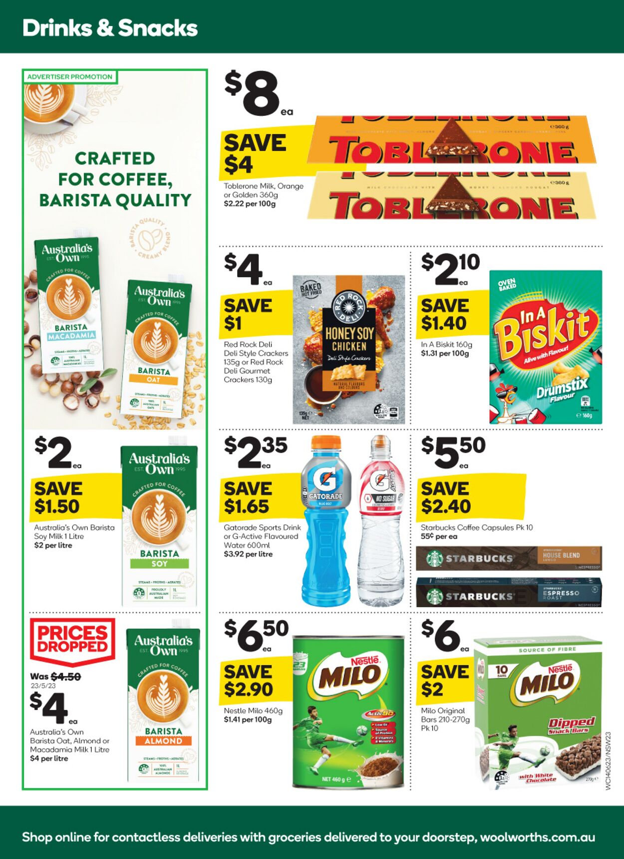 Catalogue Woolworths 14.06.2023 - 20.06.2023