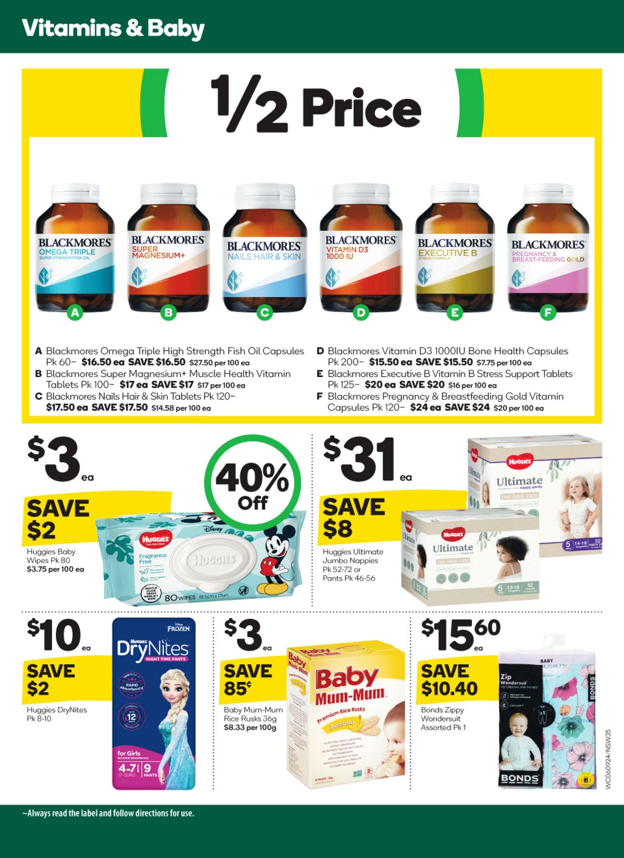 Catalogue Woolworths 06.09.2023 - 12.09.2023