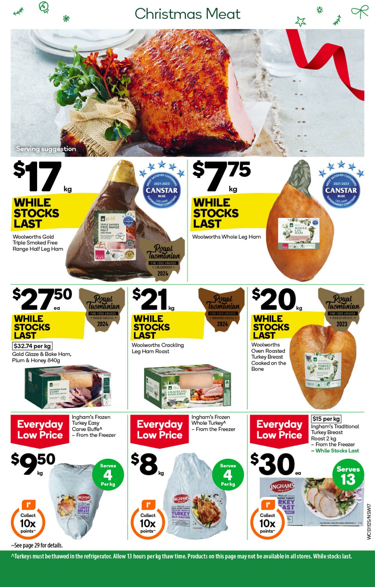 Catalogue Woolworths 13.11.2024 - 19.11.2024