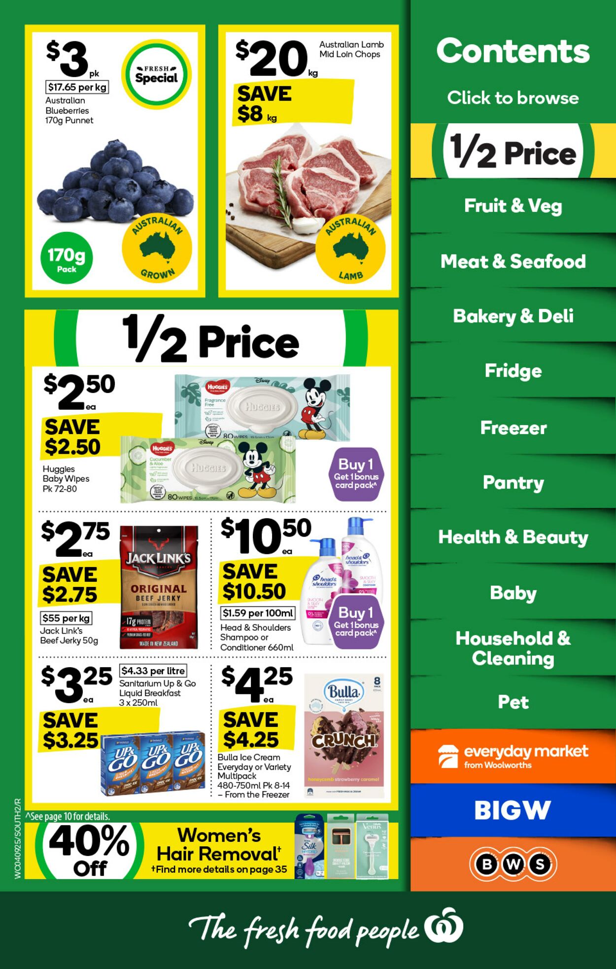 Catalogue Woolworths 04.09.2024 - 10.09.2024