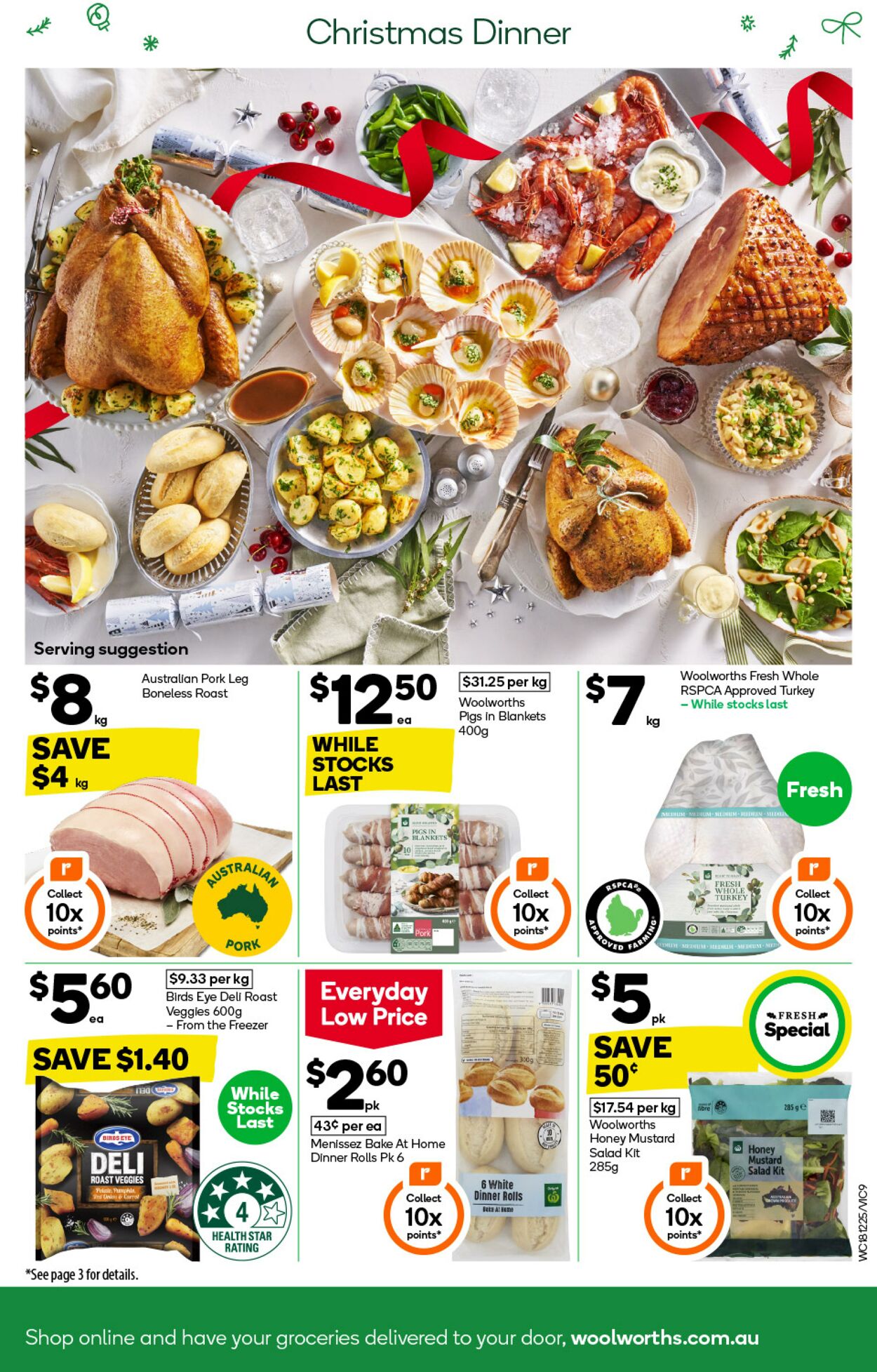 Catalogue Woolworths 18.12.2024 - 24.12.2024