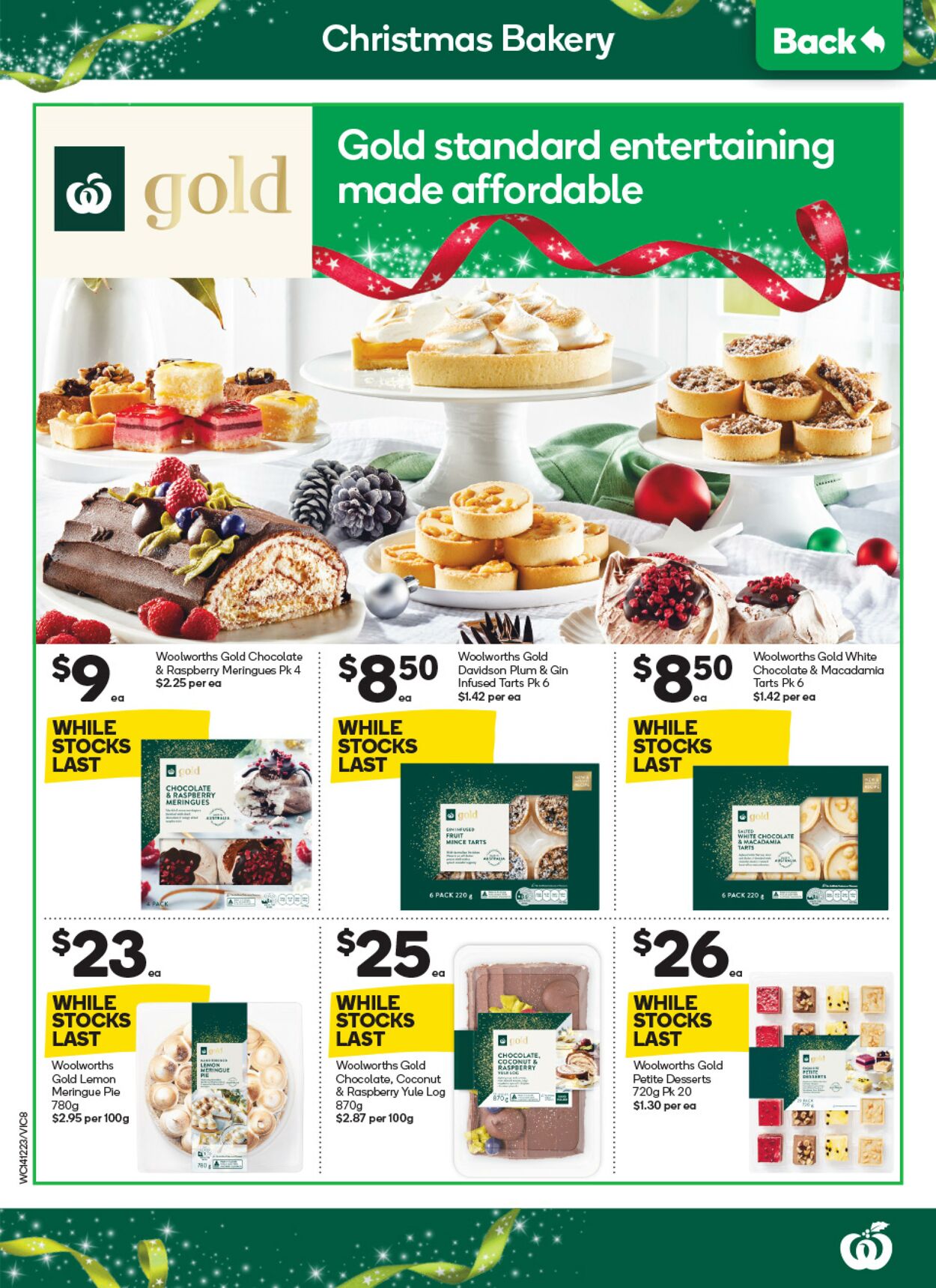 Catalogue Woolworths 14.12.2022 - 20.12.2022