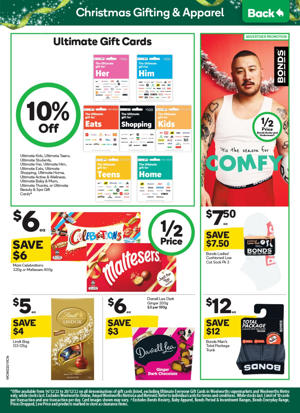 Catalogue Woolworths 14.12.2022 - 20.12.2022