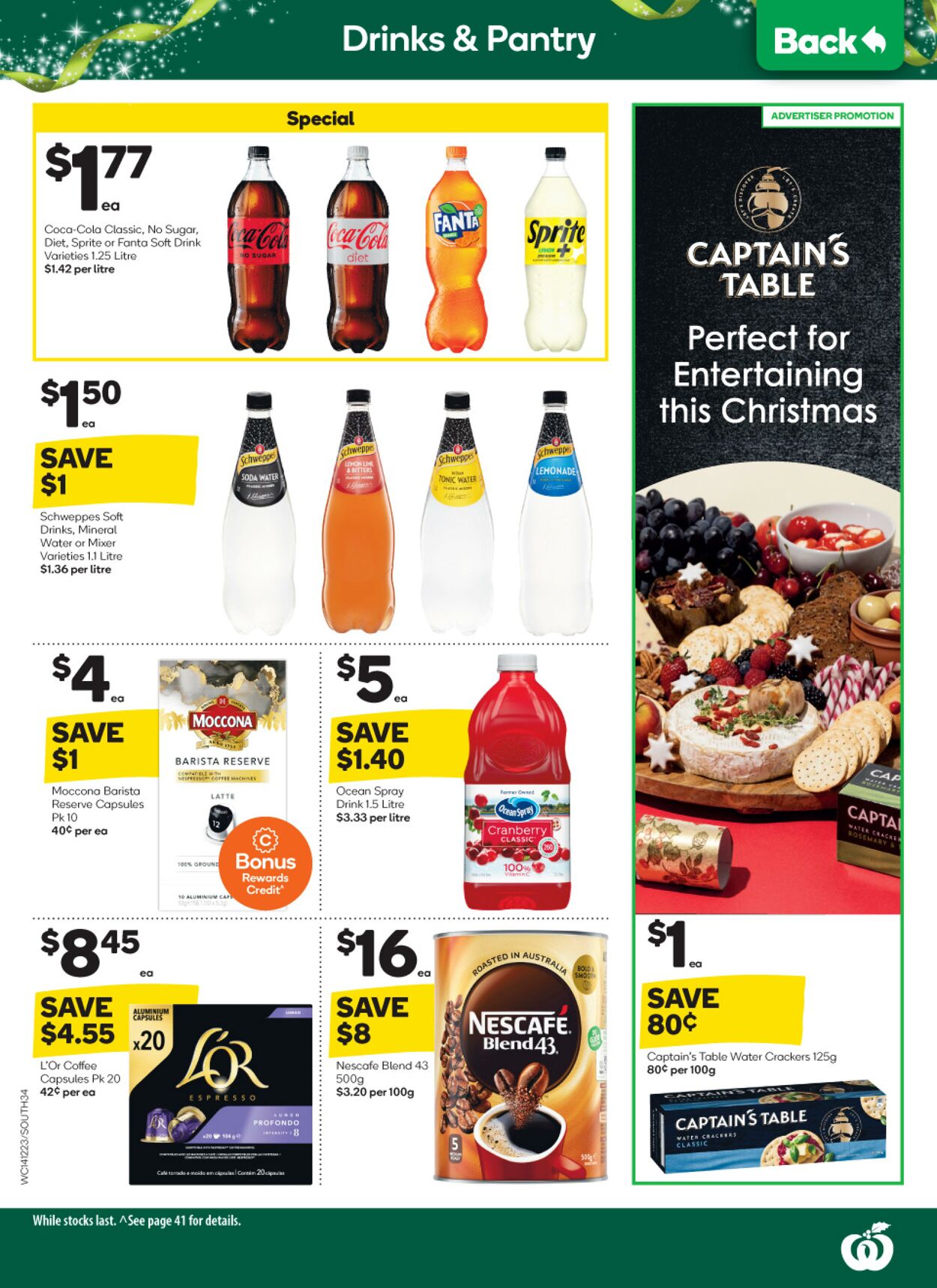 Catalogue Woolworths 14.12.2022 - 20.12.2022