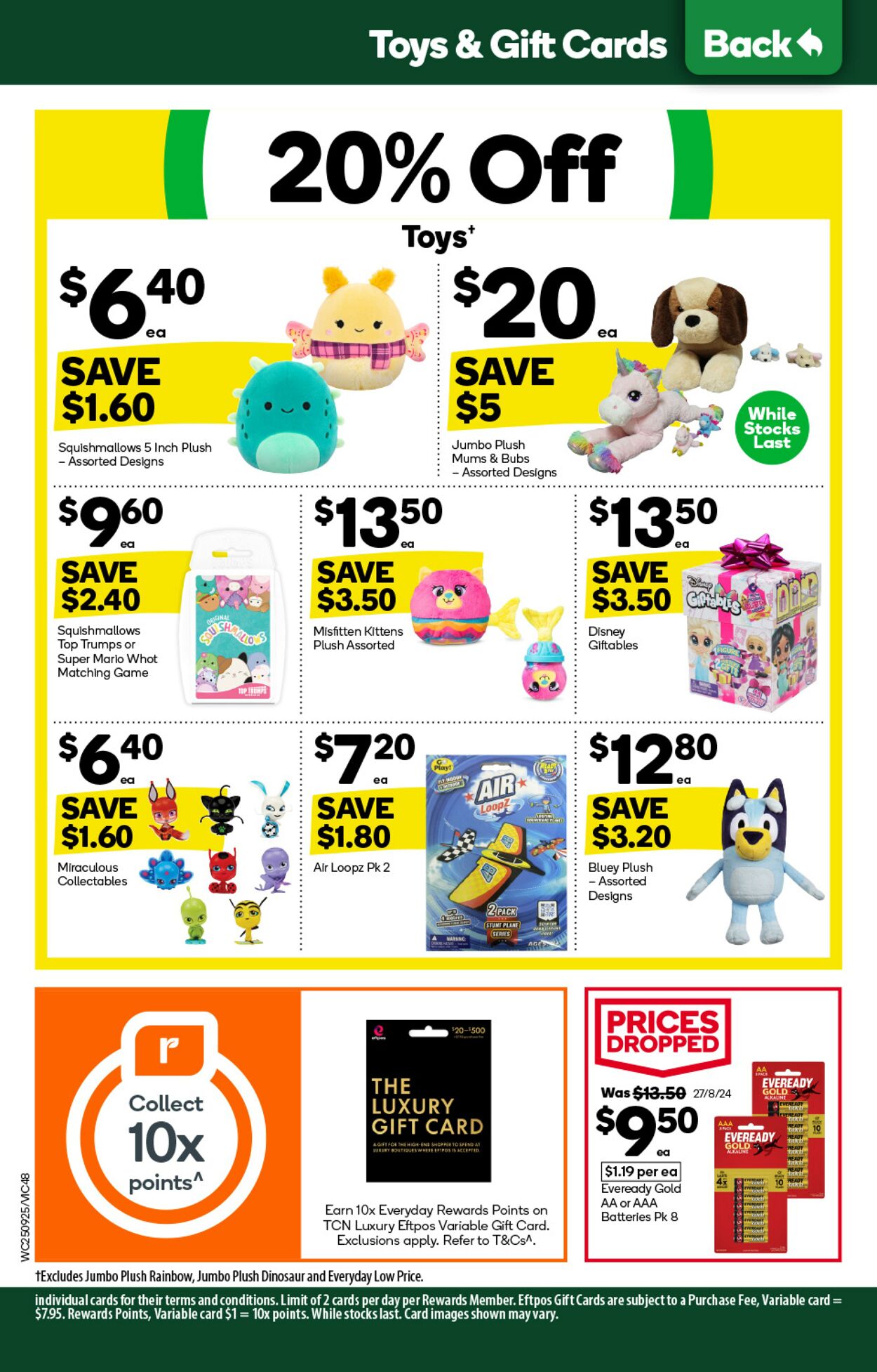 Catalogue Woolworths 25.09.2024 - 01.10.2024