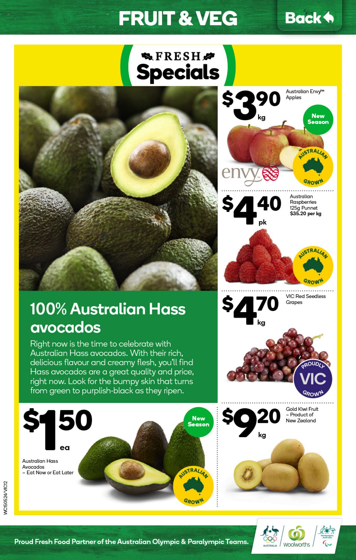 Catalogue Woolworths 15.05.2024 - 21.05.2024