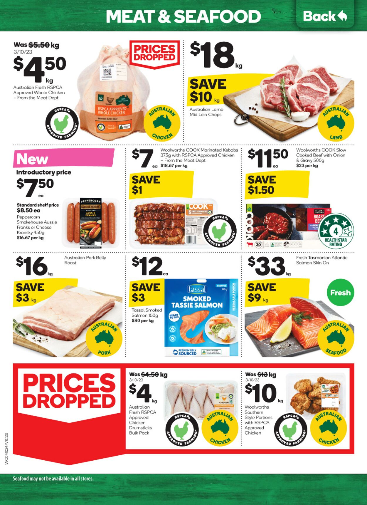 Catalogue Woolworths 04.10.2023 - 10.10.2023