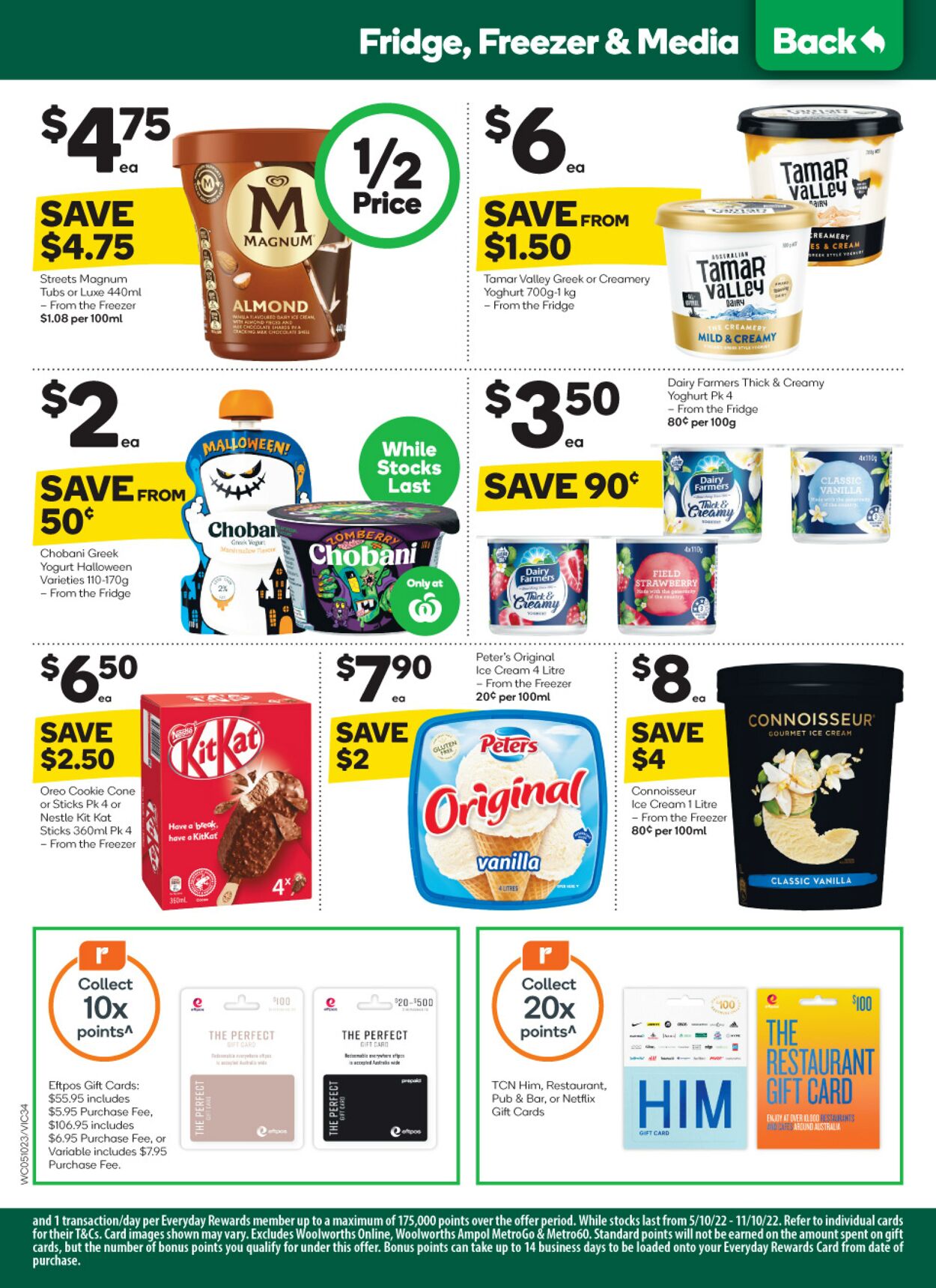 Catalogue Woolworths 05.10.2022 - 11.10.2022