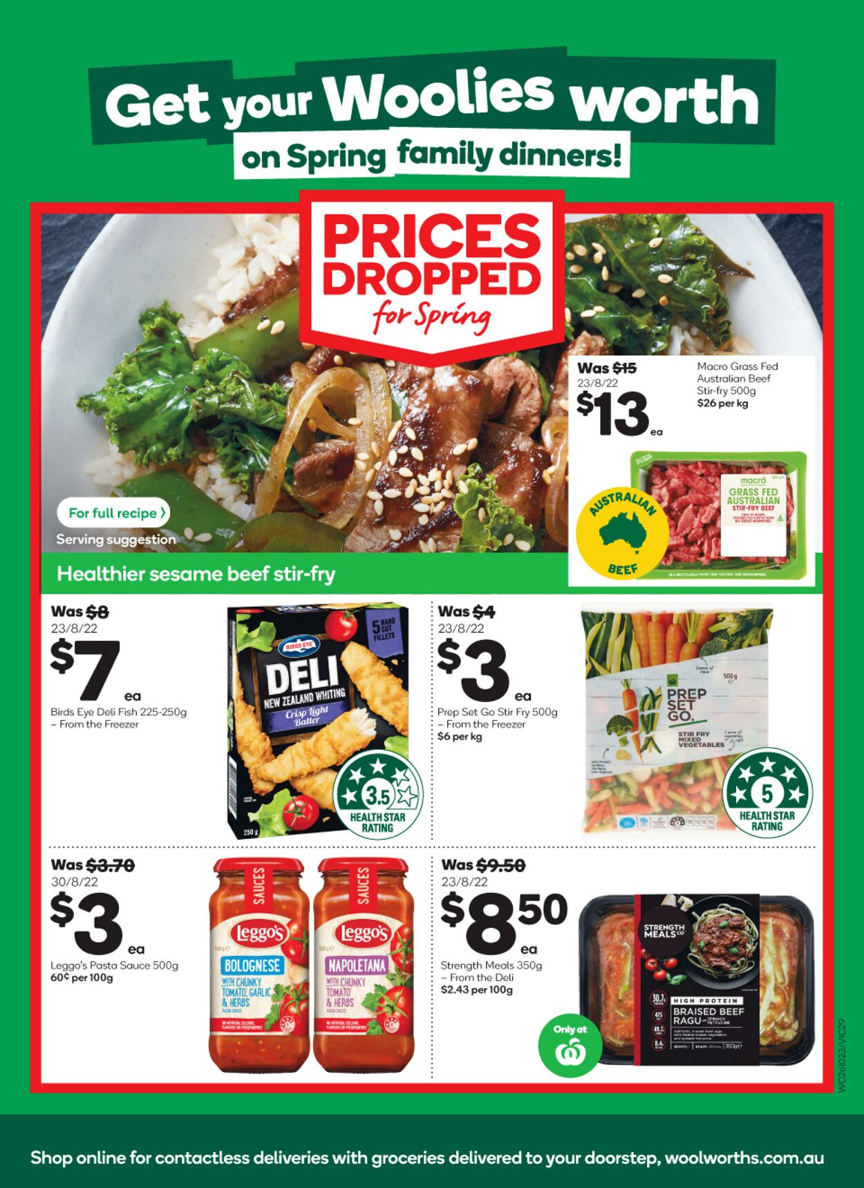 Catalogue Woolworths 26.10.2022 - 01.11.2022