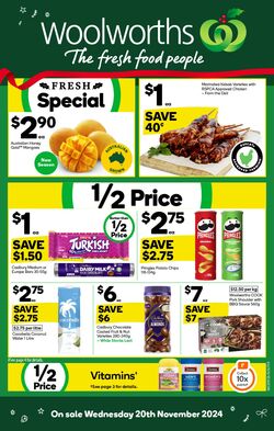 Catalogue Woolworths 20.11.2024 - 26.11.2024