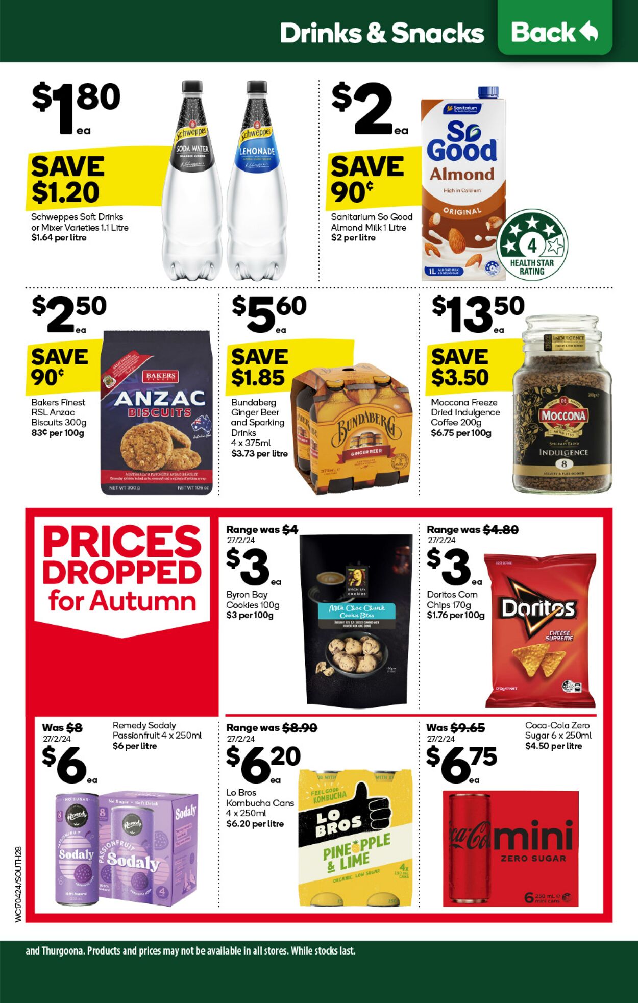 Catalogue Woolworths 17.04.2024 - 23.04.2024