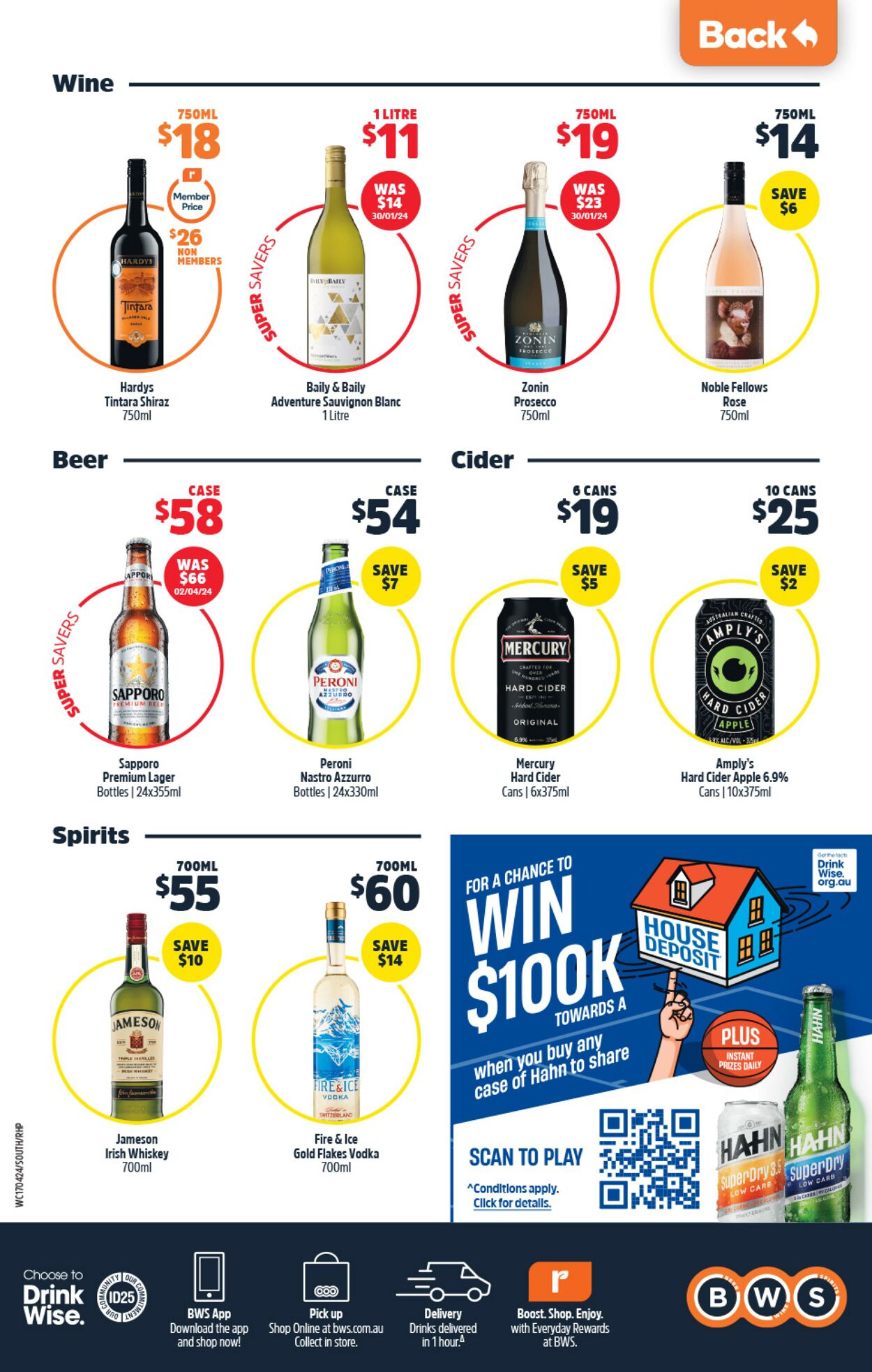 Catalogue Woolworths 17.04.2024 - 23.04.2024