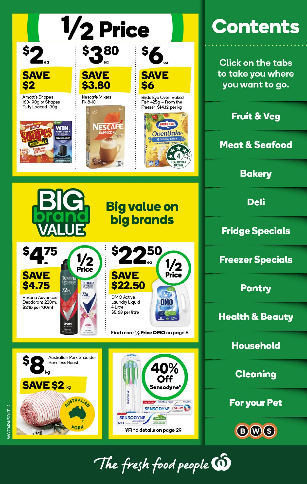 Catalogue Woolworths 17.04.2024 - 23.04.2024