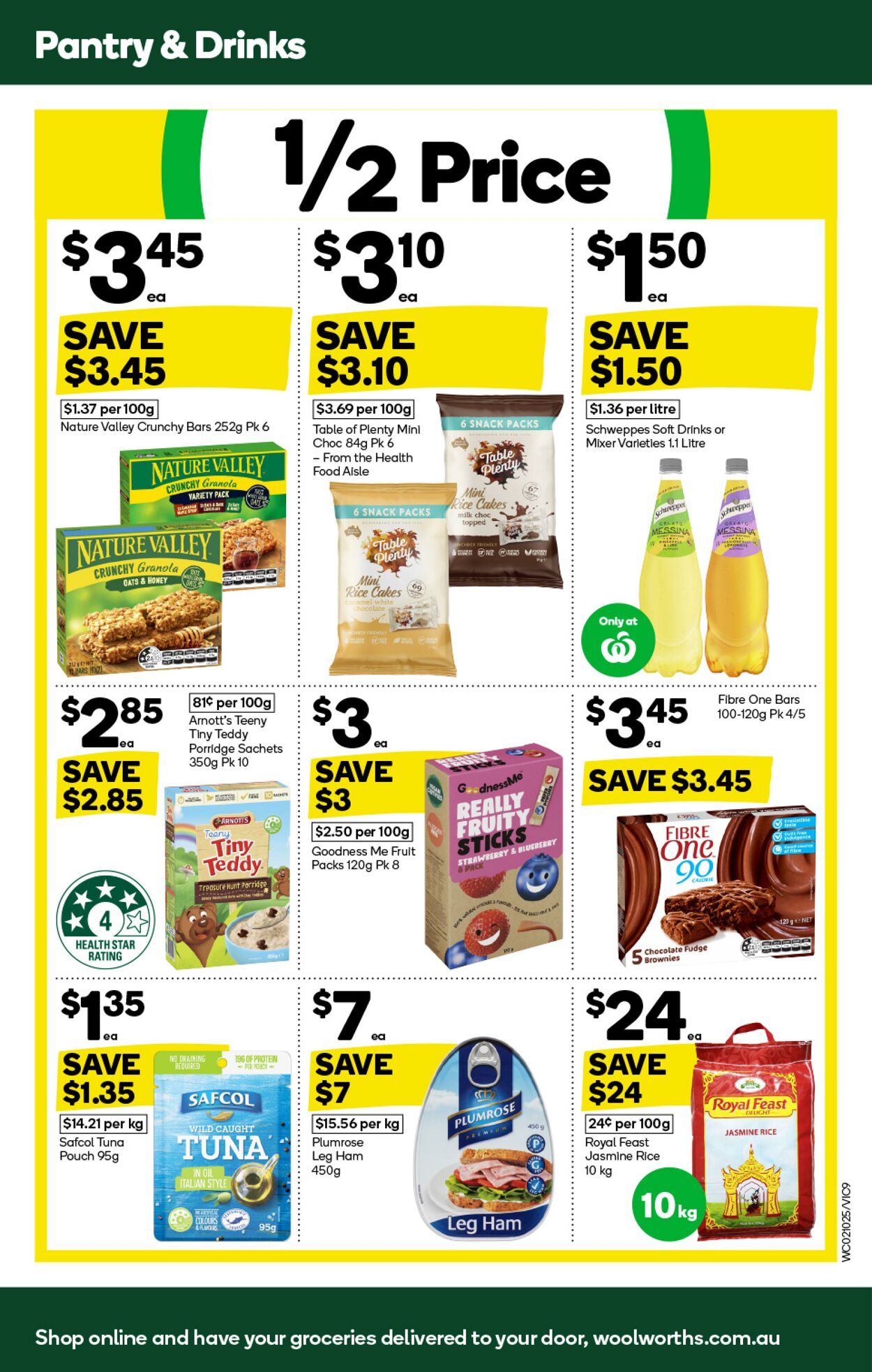 Catalogue Woolworths 02.10.2024 - 08.10.2024