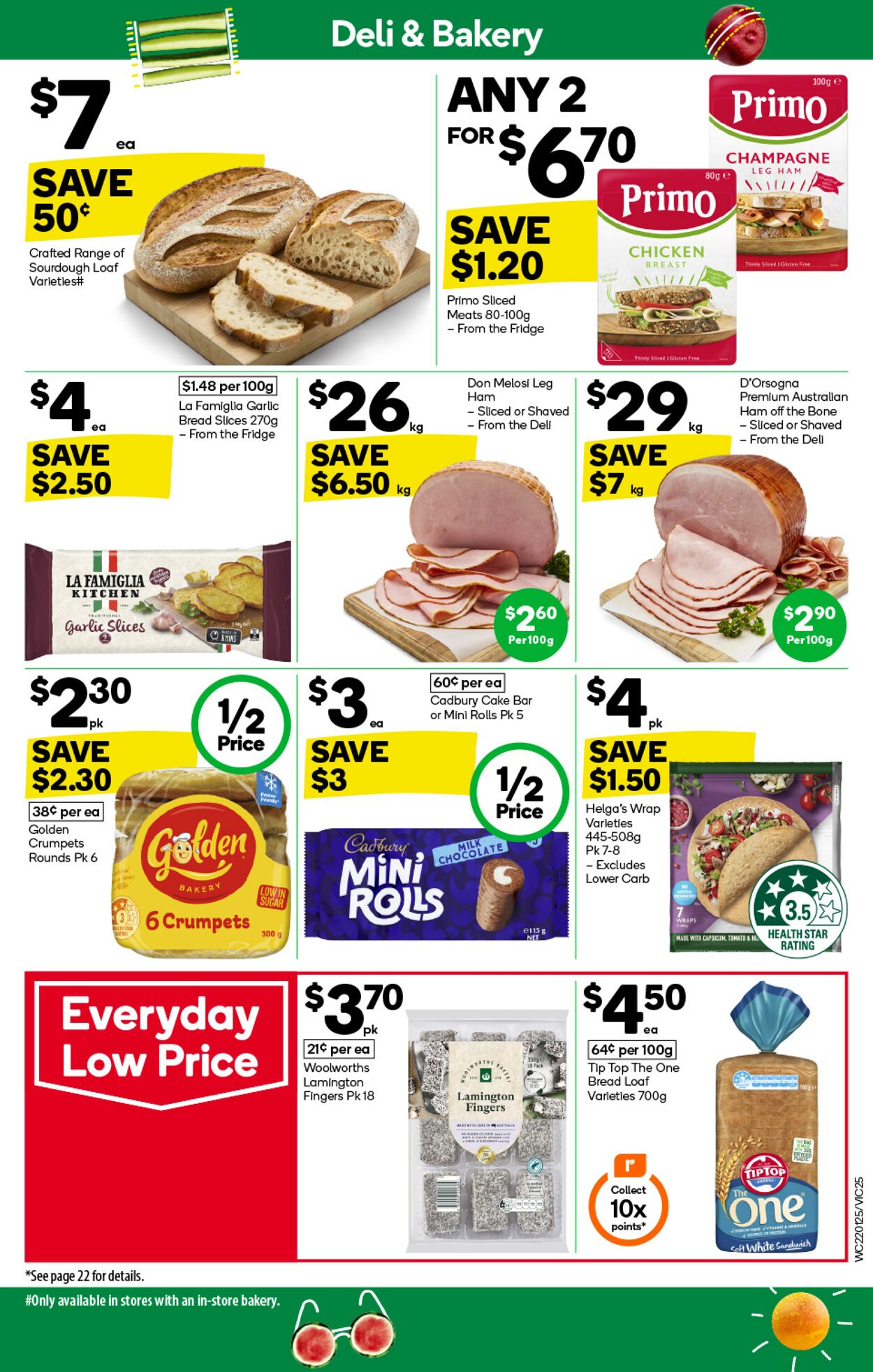 Catalogue Woolworths 22.01.2025 - 28.01.2025