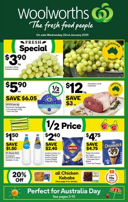 Catalogue Woolworths 15.01.2025 - 21.01.2025