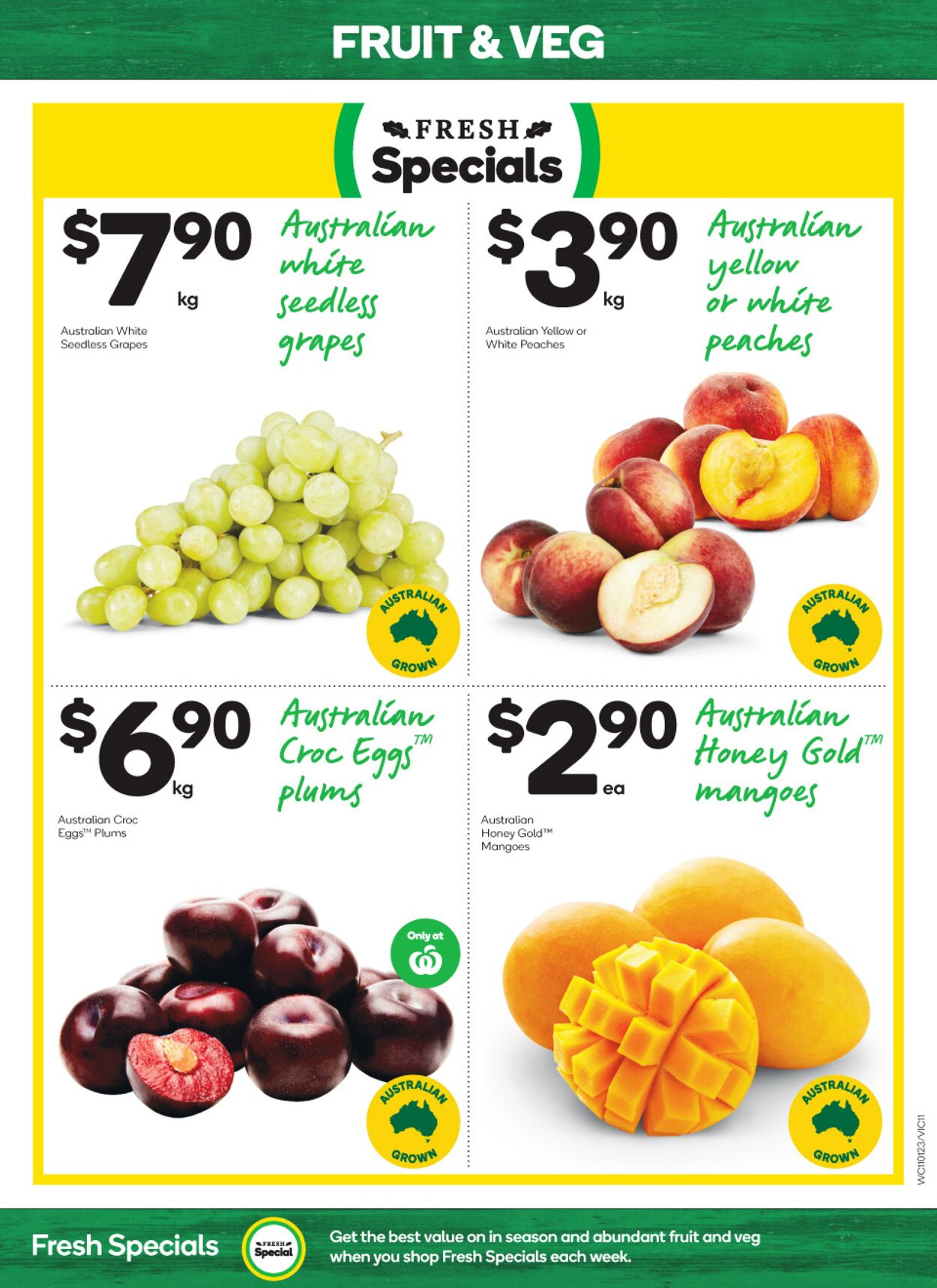 Catalogue Woolworths 11.01.2023 - 17.01.2023