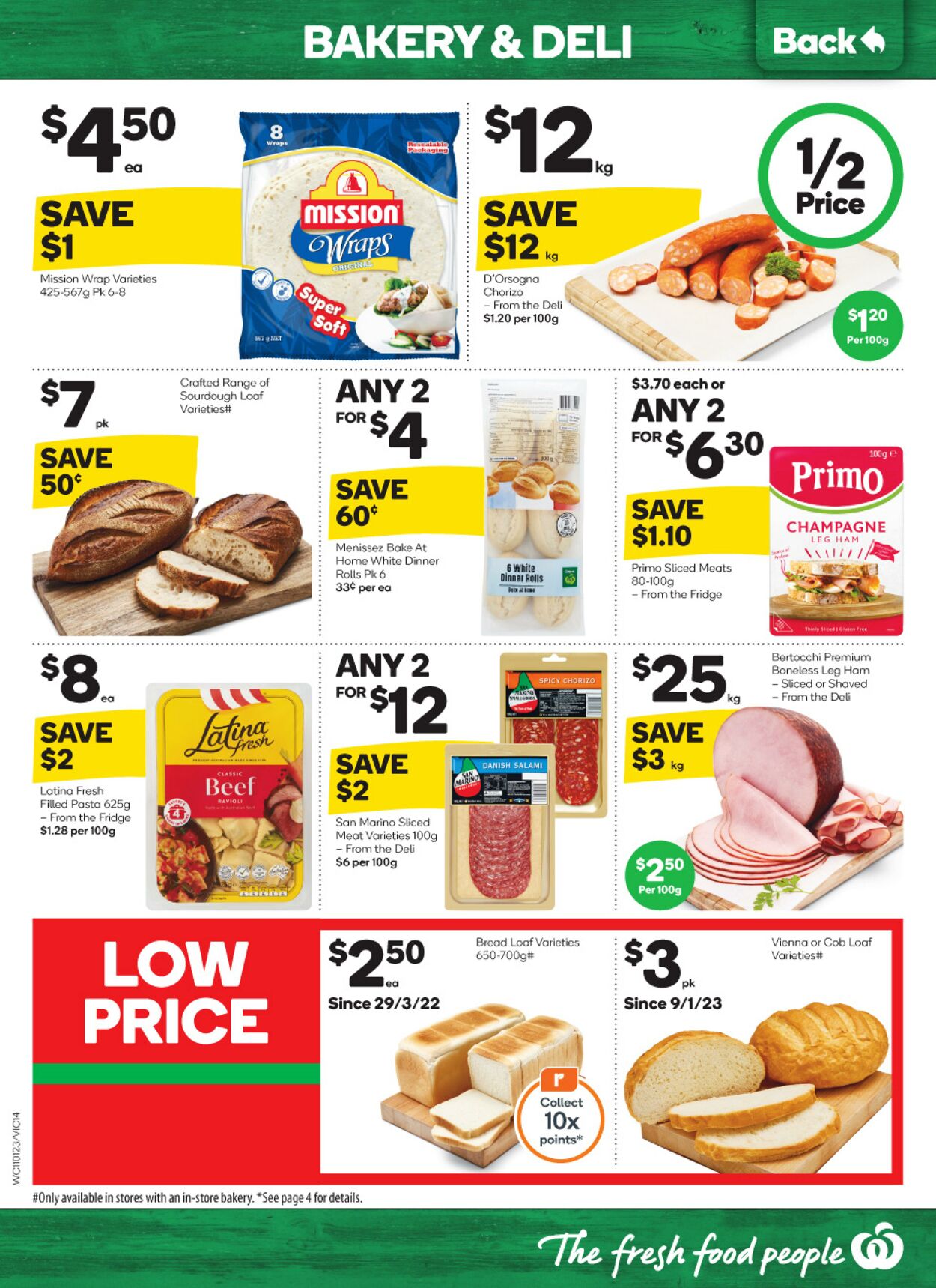 Catalogue Woolworths 11.01.2023 - 17.01.2023