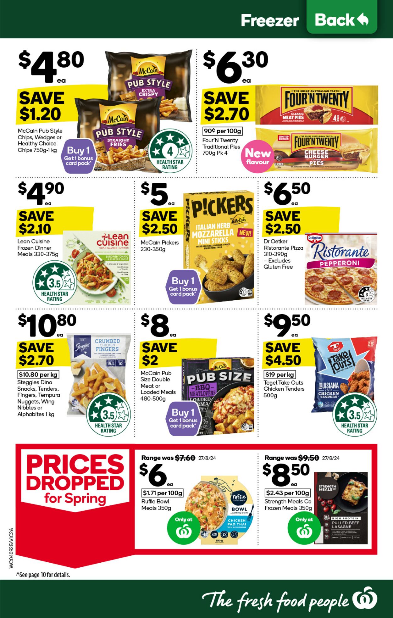 Catalogue Woolworths 04.09.2024 - 10.09.2024