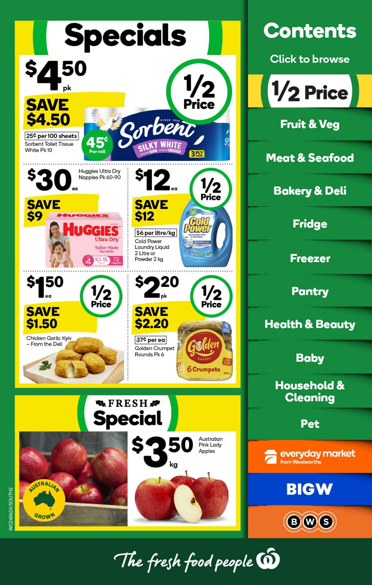 Catalogue Woolworths 26.06.2024 - 02.07.2024