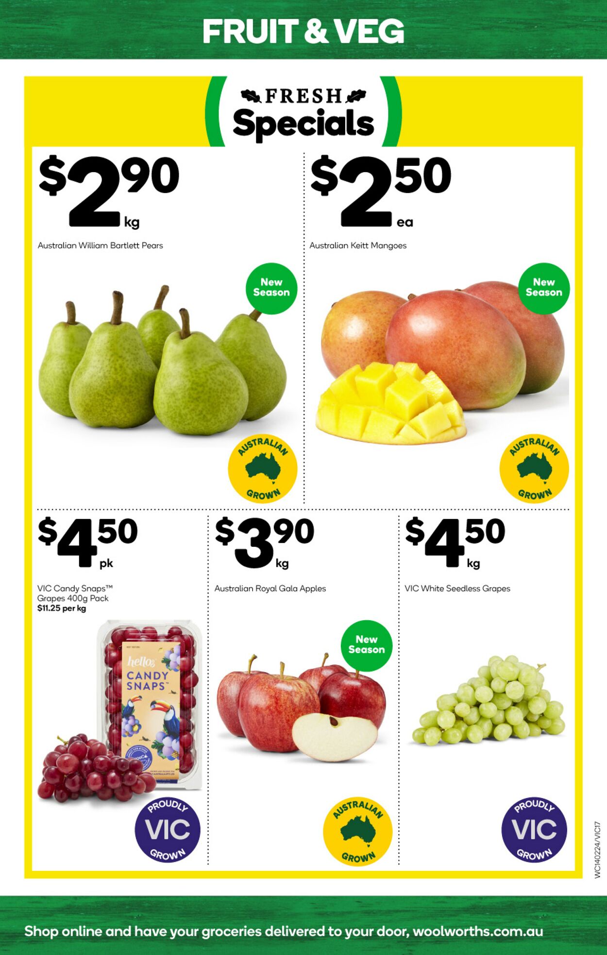 Catalogue Woolworths 14.02.2024 - 20.02.2024