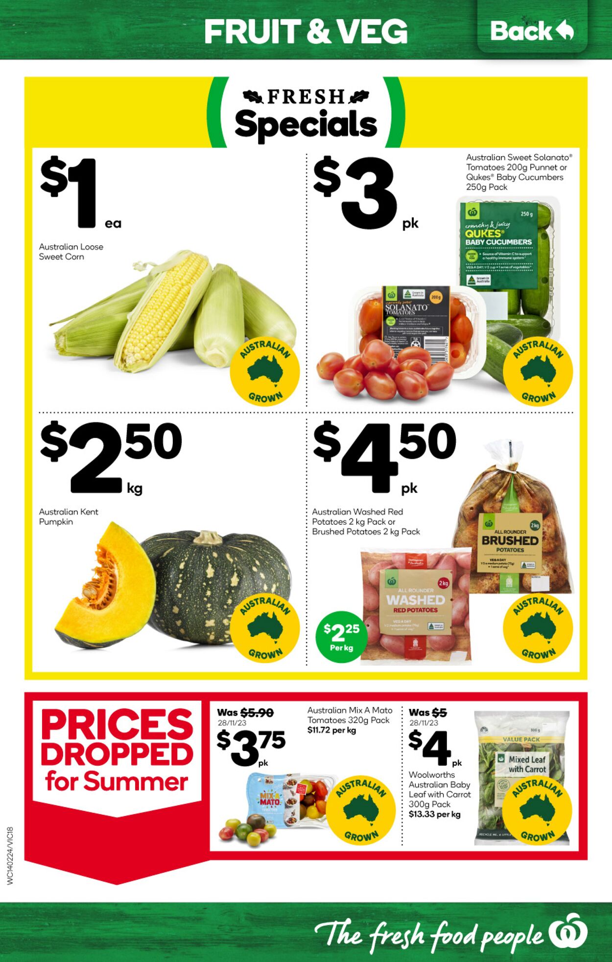 Catalogue Woolworths 14.02.2024 - 20.02.2024