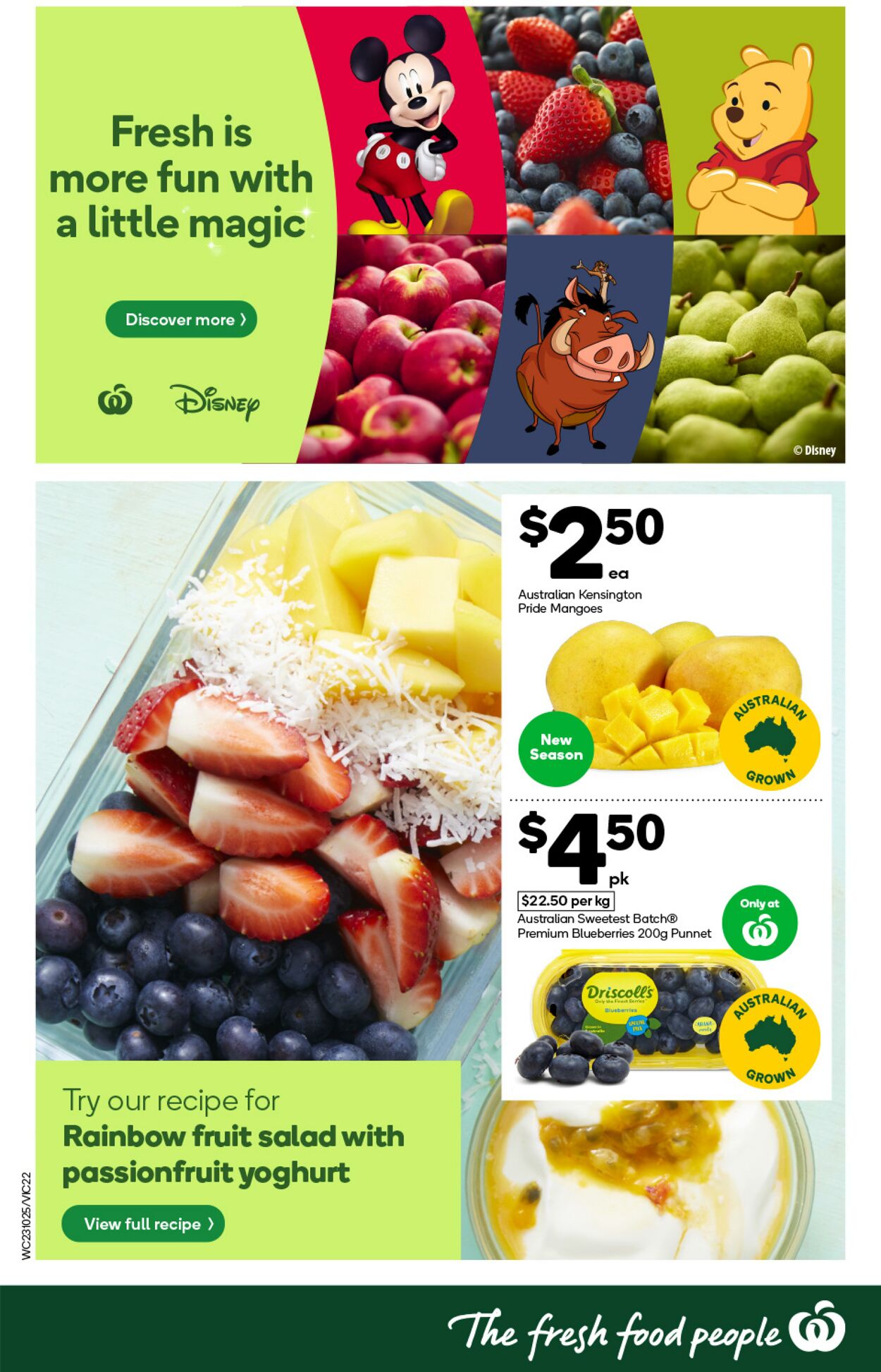 Catalogue Woolworths 23.10.2024 - 29.10.2024