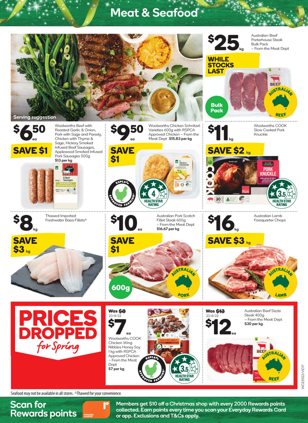 Catalogue Woolworths 23.11.2022 - 29.11.2022