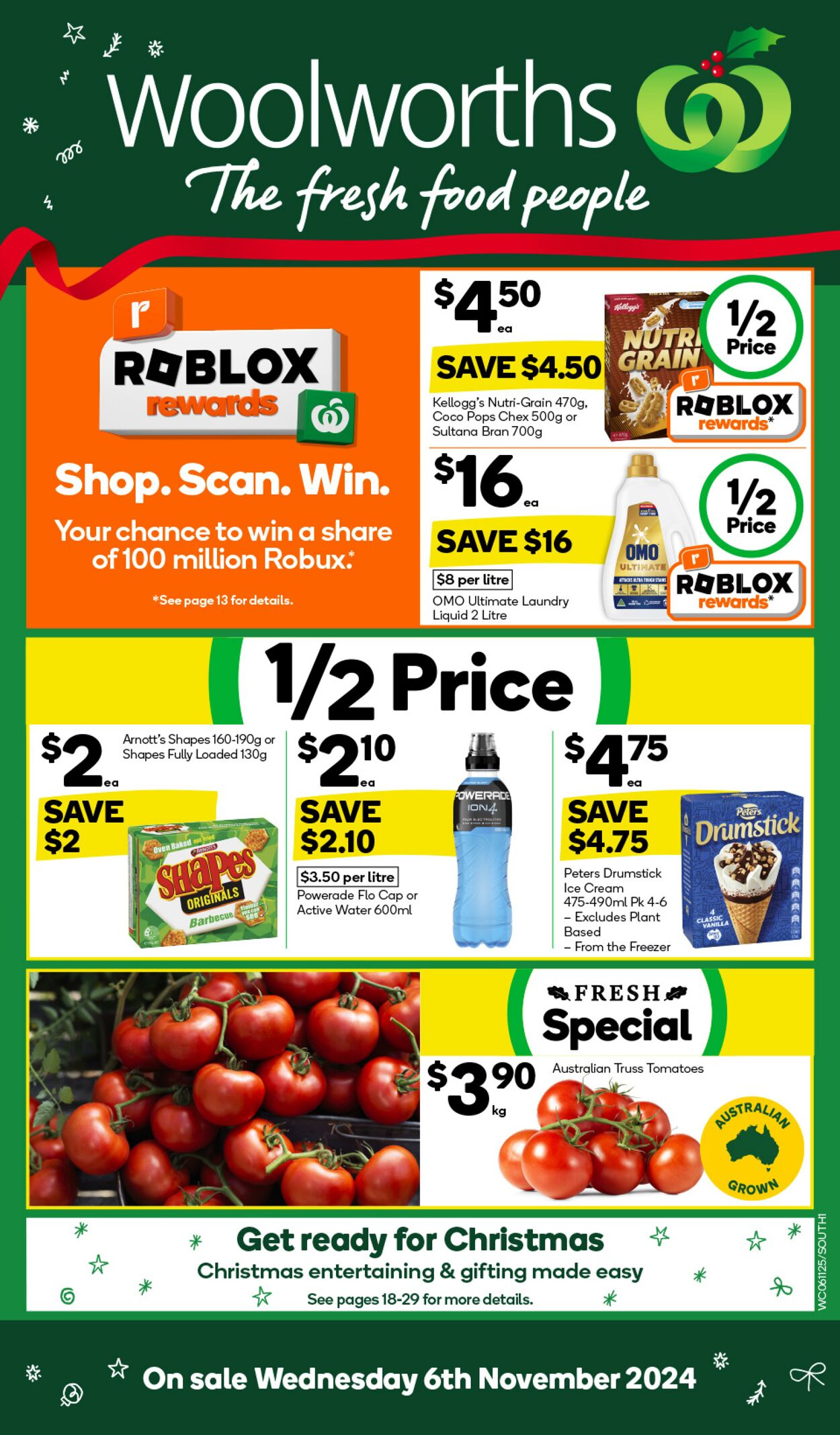 Catalogue Woolworths - Weekly Specials Catalogue NSW South 6 Nov, 2024 - 12 Nov, 2024