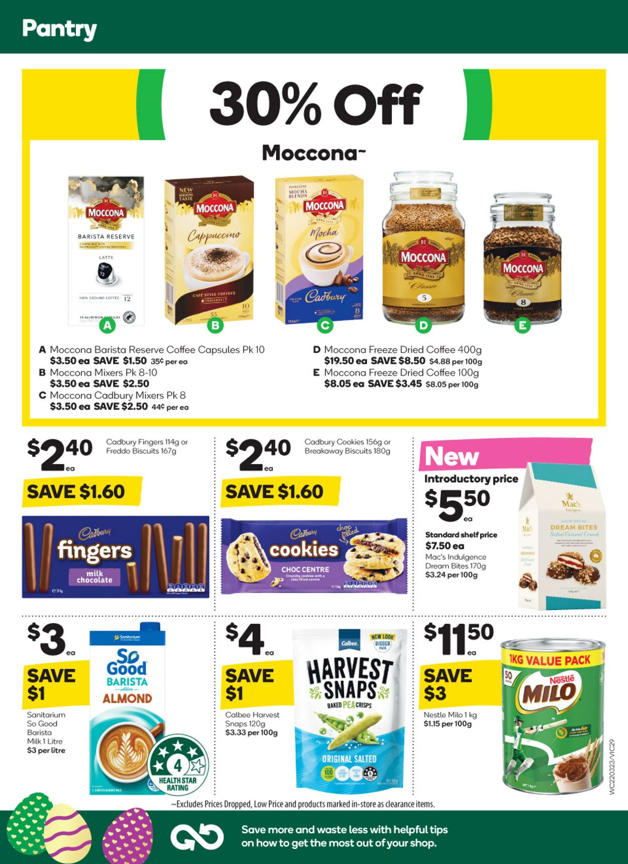 Catalogue Woolworths 22.03.2023 - 28.03.2023