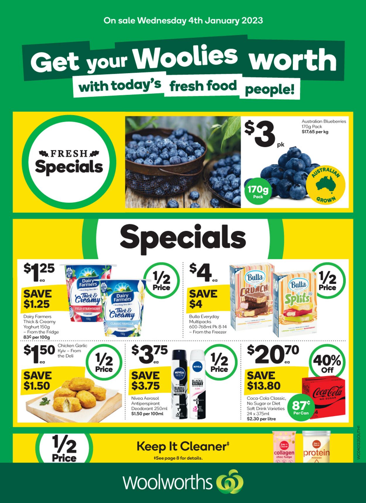 Catalogue Woolworths 04.01.2023 - 10.01.2023