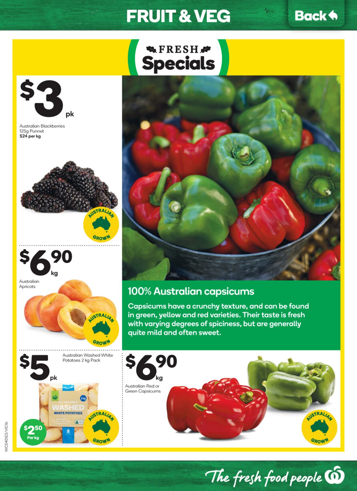 Catalogue Woolworths 04.01.2023 - 10.01.2023