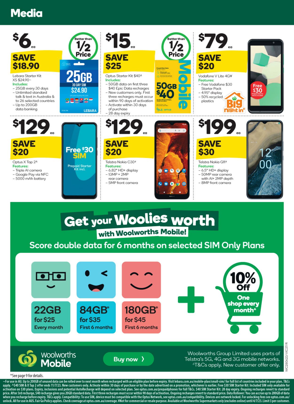 Catalogue Woolworths 28.06.2023 - 04.07.2023