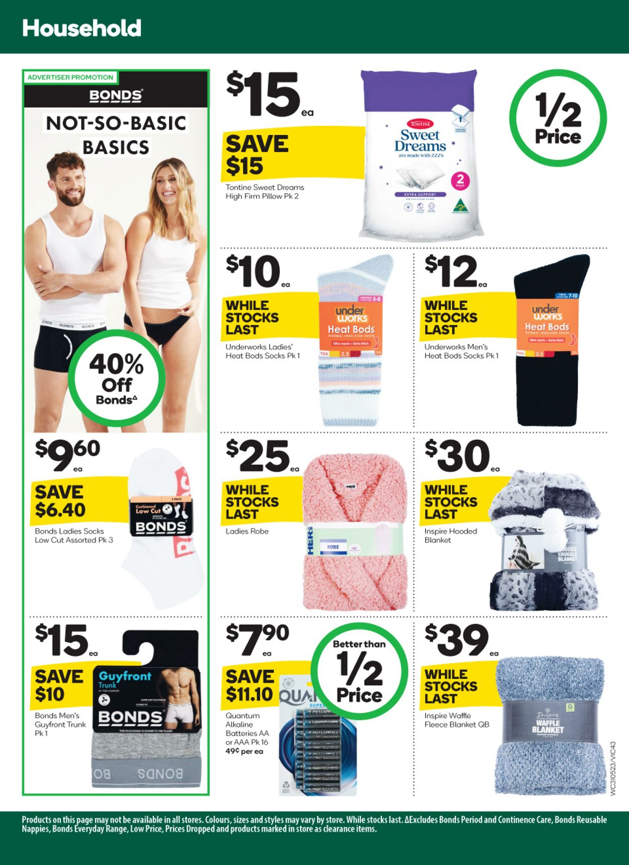 Catalogue Woolworths 31.05.2023 - 06.06.2023