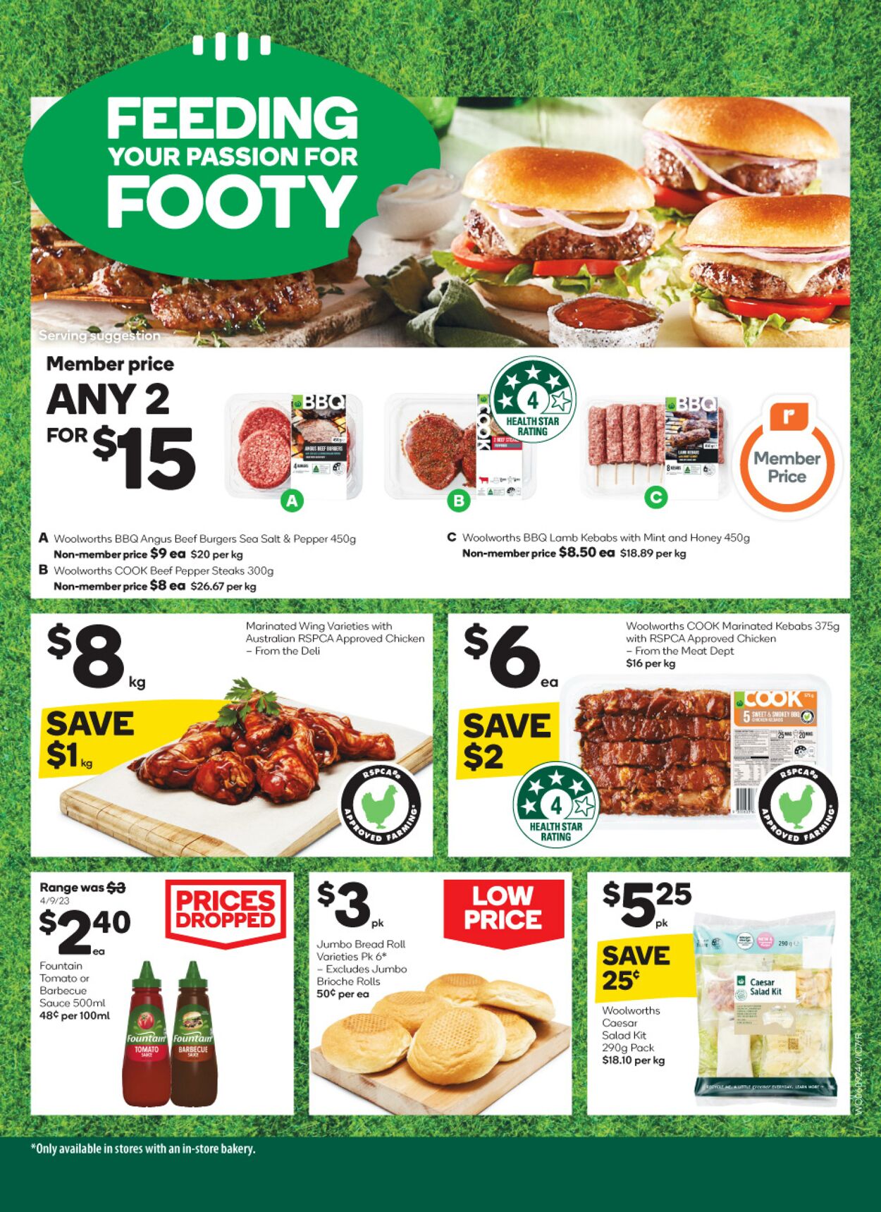 Catalogue Woolworths 06.09.2023 - 12.09.2023