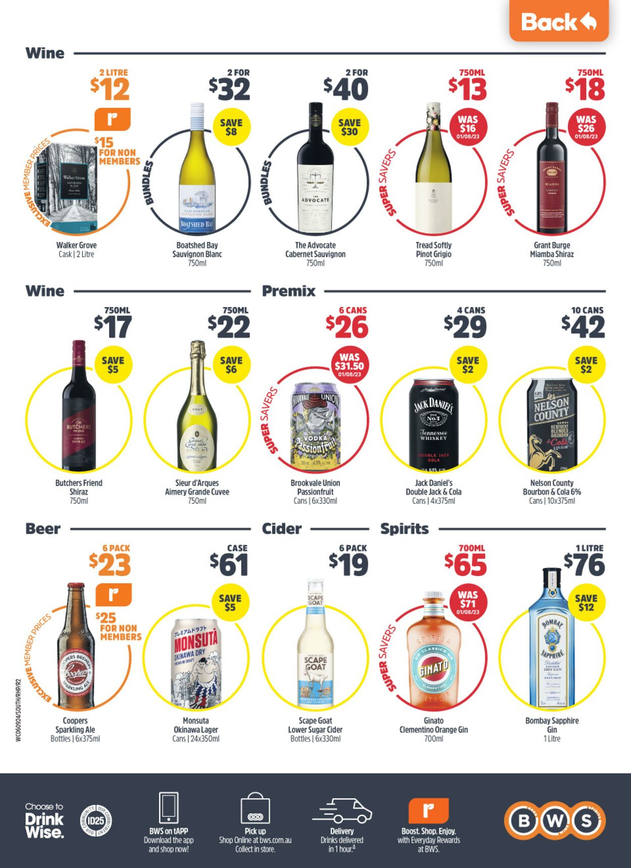 Catalogue Woolworths 06.09.2023 - 12.09.2023