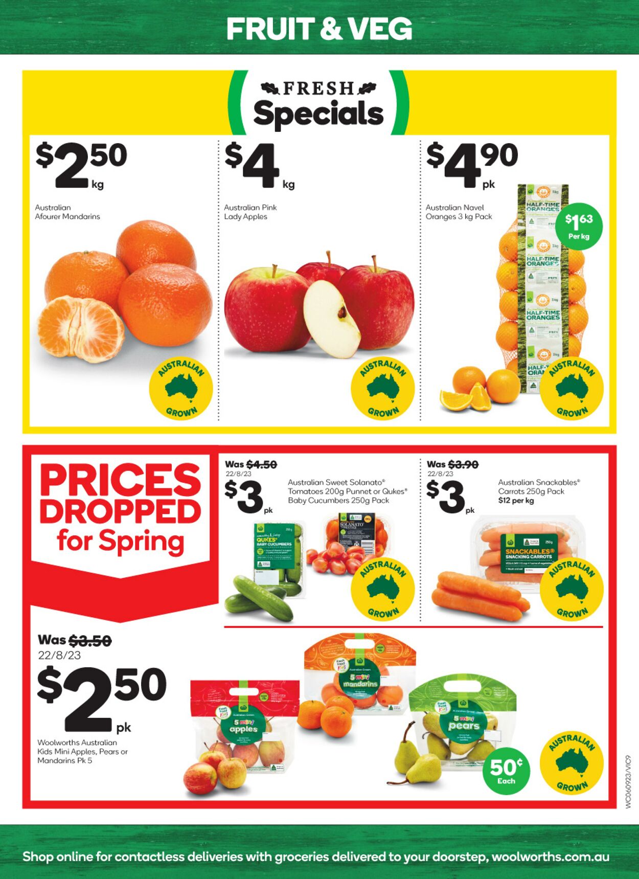 Catalogue Woolworths 06.09.2023 - 12.09.2023