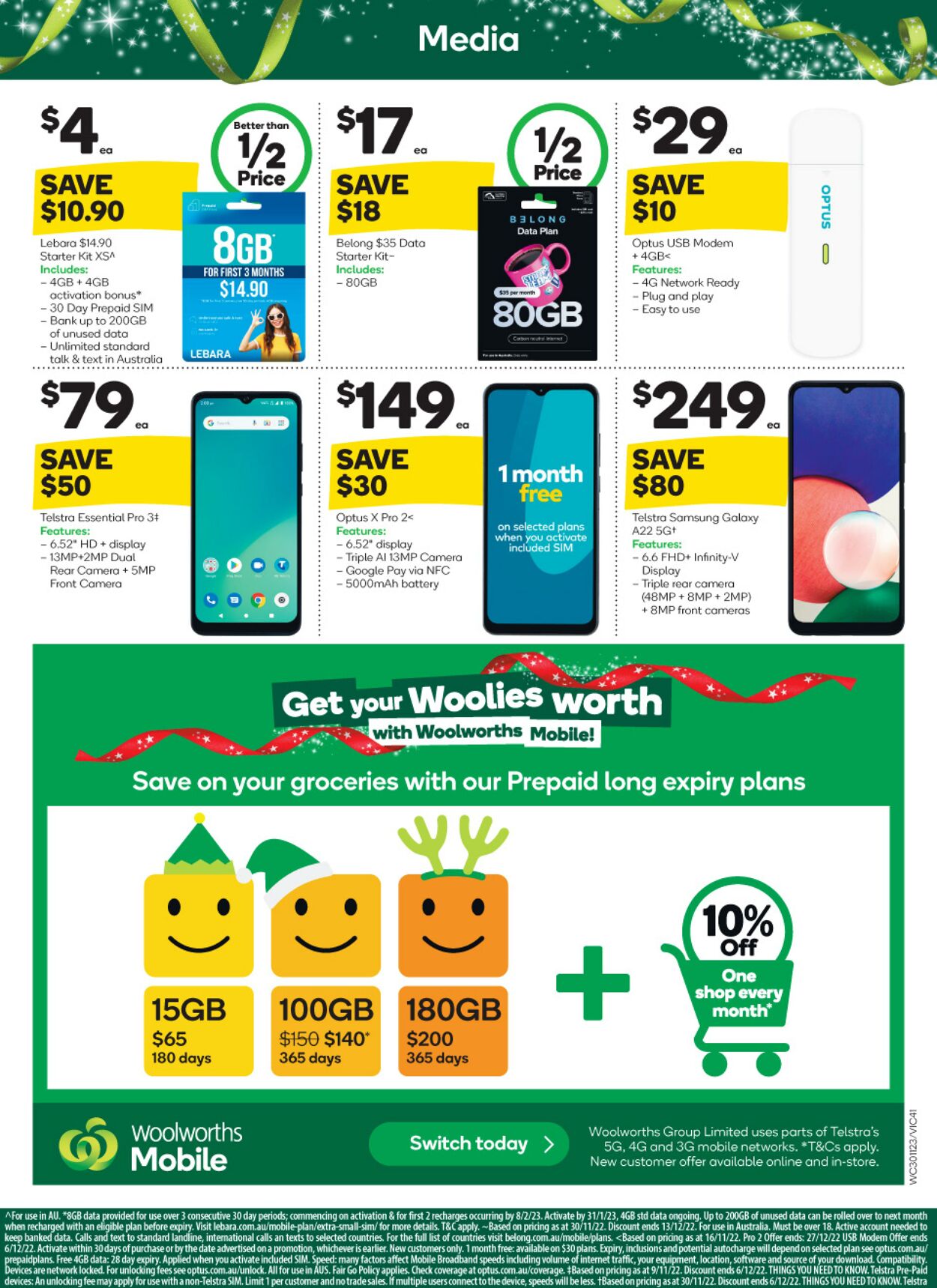 Catalogue Woolworths 30.11.2022 - 06.12.2022